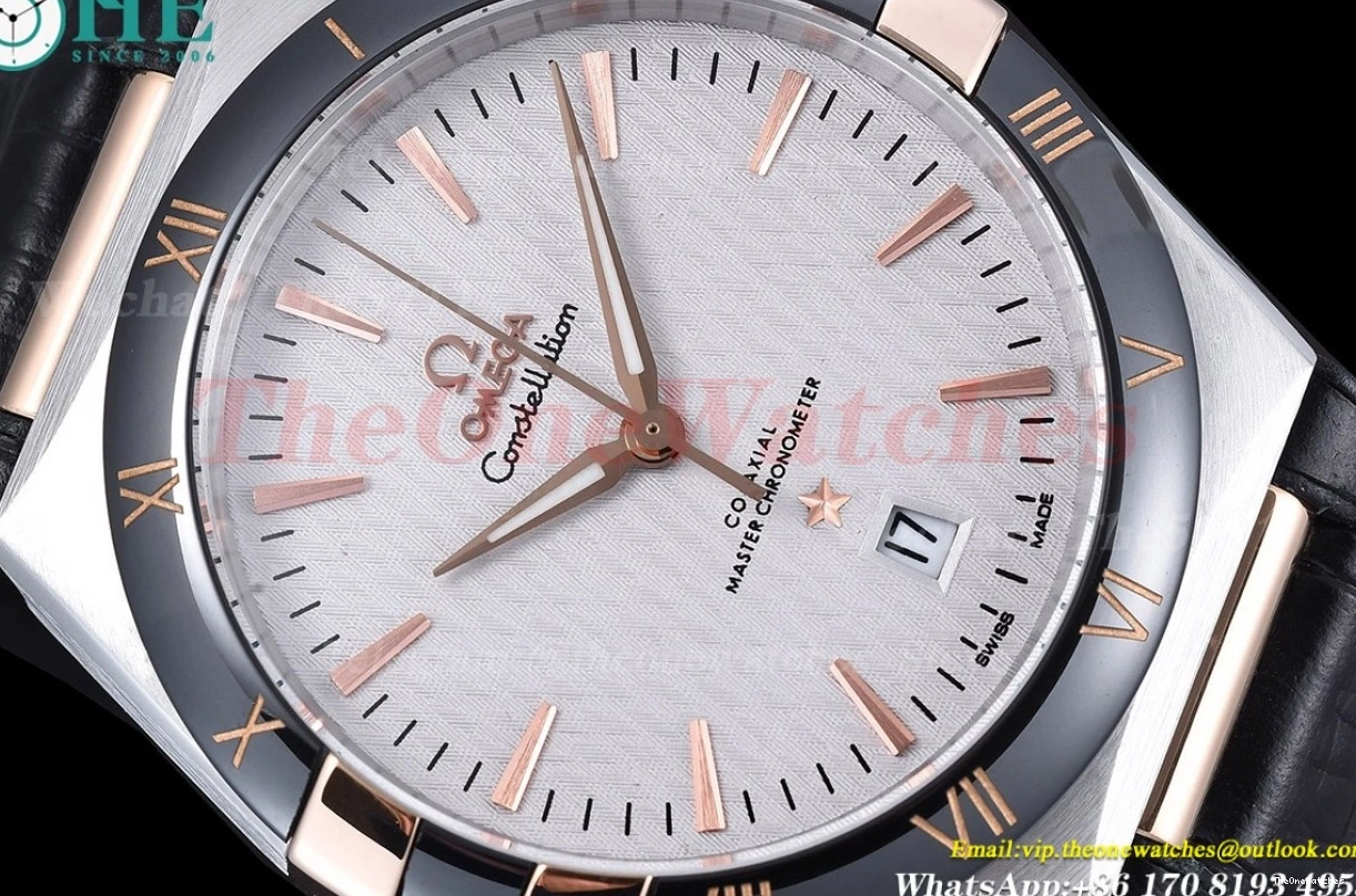 GDF RG White MY8215 LE Dial Constellation 41mm Ceramic 0116